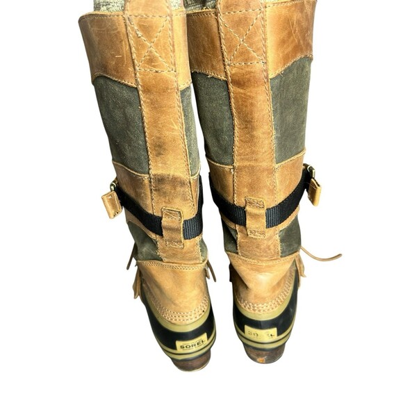 Sorel Conquest Carly Womens Boots NL2033-281 Sz 9 1/2 Waterproof Hiking Camping - Picture 3 of 14